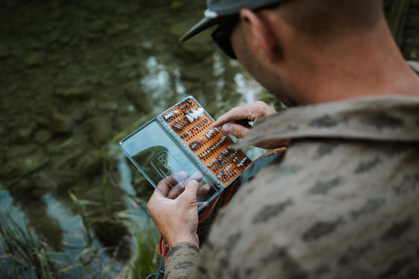 Tacky Original Fly Box - Burnt Orange