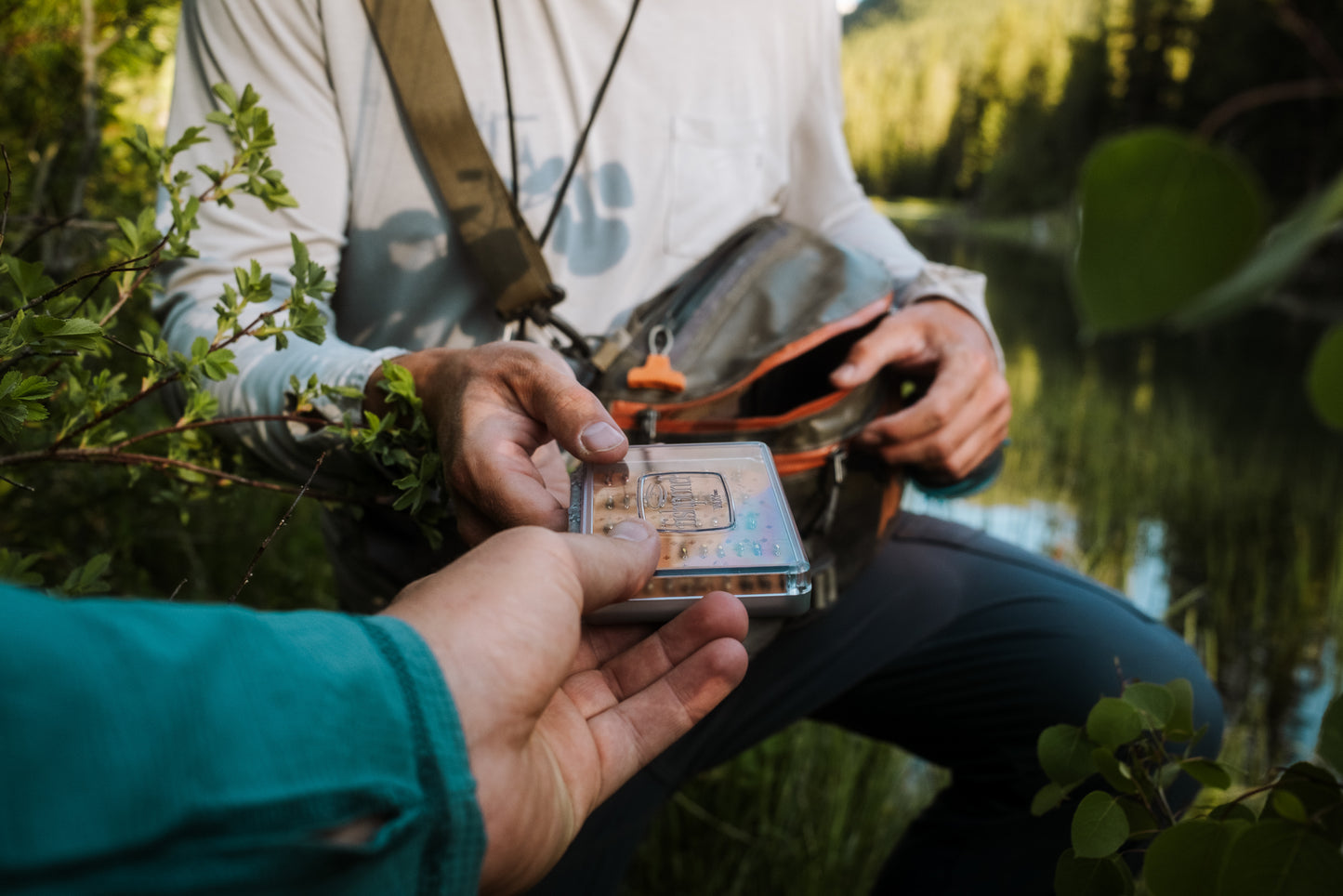 Tacky Daypack Fly Box - Burnt Orange