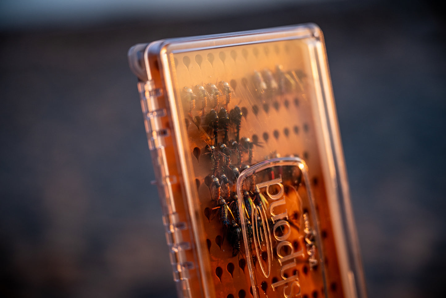 Tacky Original Fly Box - Burnt Orange