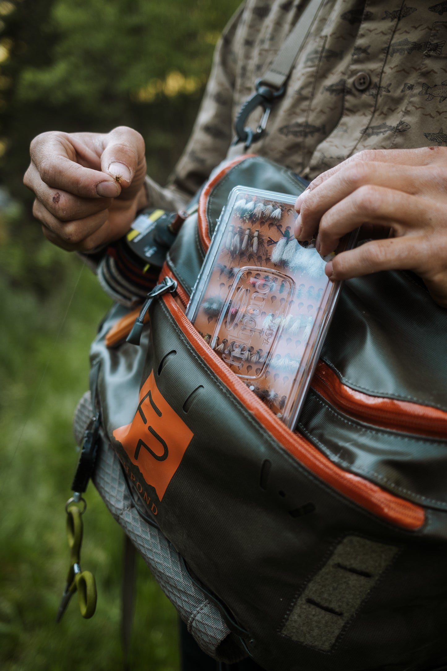 Tacky Original Fly Box - Burnt Orange
