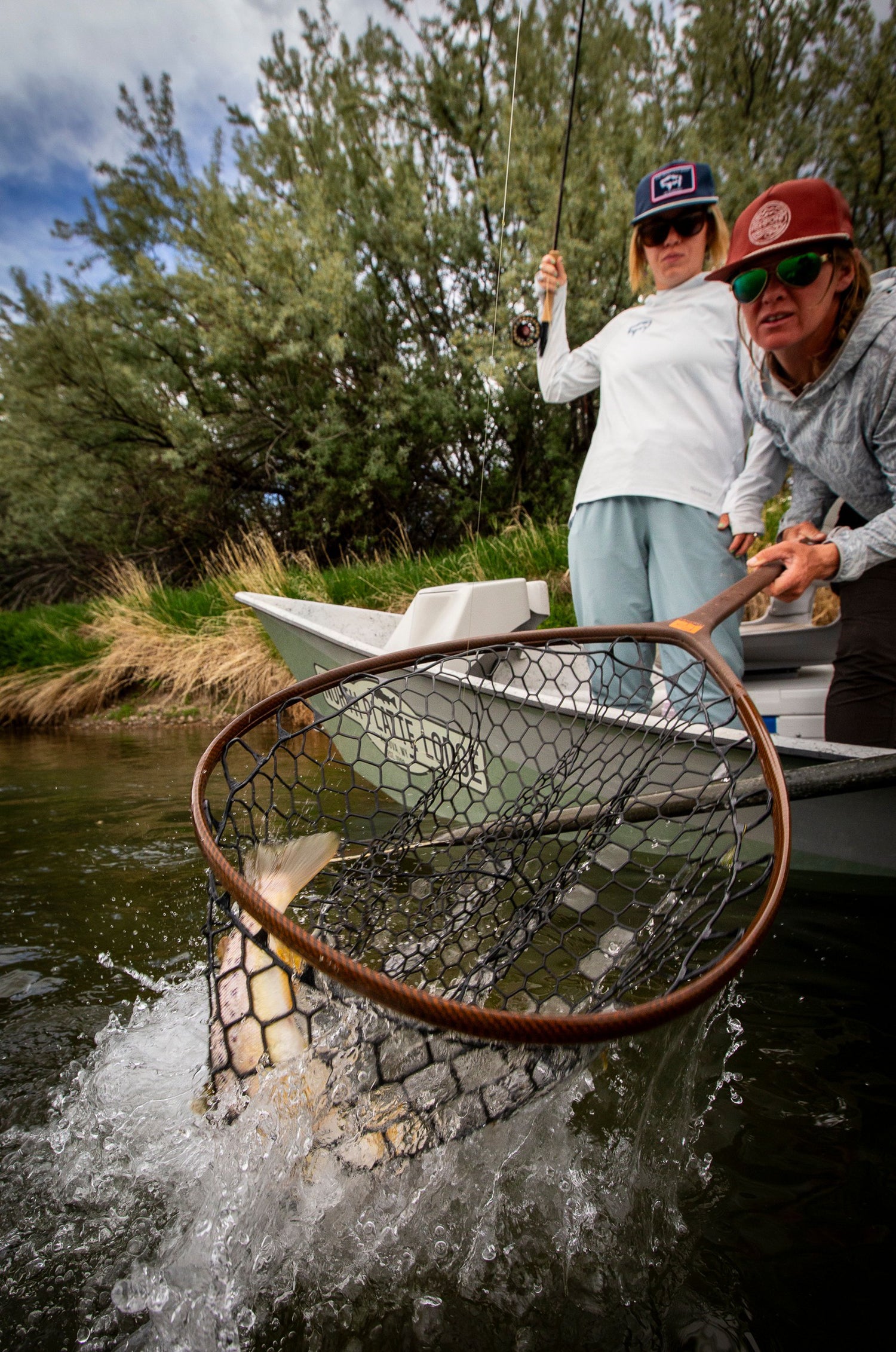 Fishpond Nomad® Boat Net - River Armor - 2.0