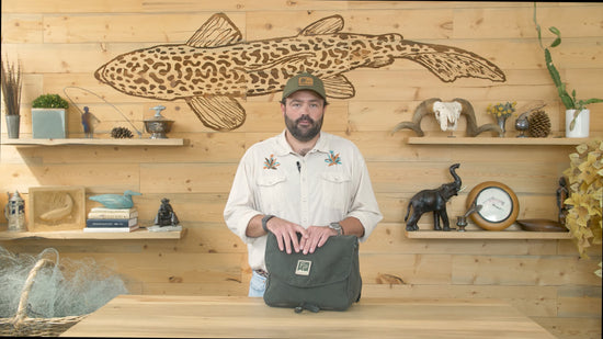 Fishpond Lodgepole Fishing Satchel video