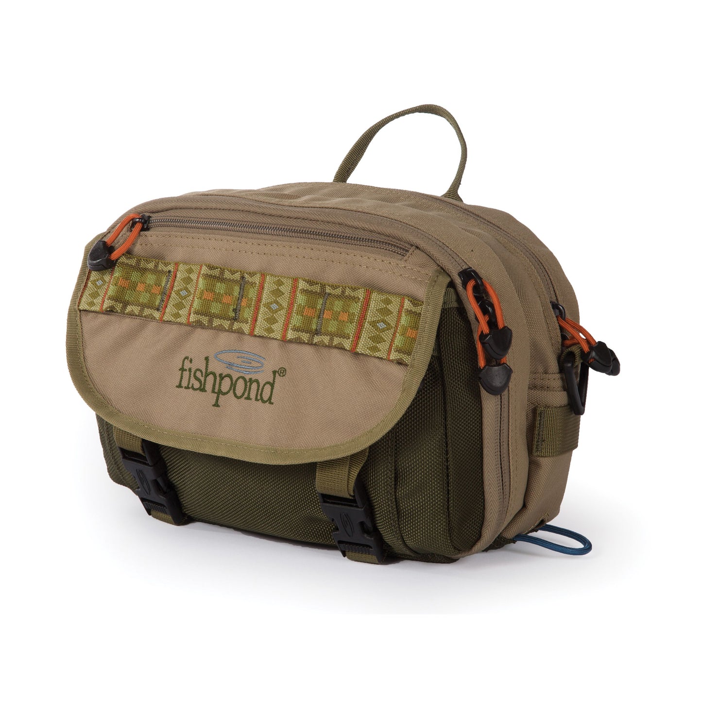 Khaki/Sage | Khaki/Sage Blue River Chest/Lumbar Pack Fly Fishing